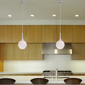 simple handing modern 1 light led pendant lights in pearl feature,for dining room bedroom,e27*1 bulb included ,ac 110v~220