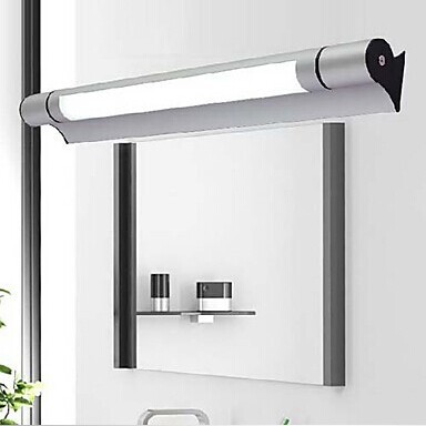 simple modern led bathroom mirror light,50cm 12w bulb included metal painting,for bathroom dressing room,ac 90v~260v