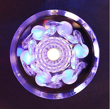 simple modern led k9 crystal ceiling lights with 1 light,ceiling lamp for living room hallway porch lighting
