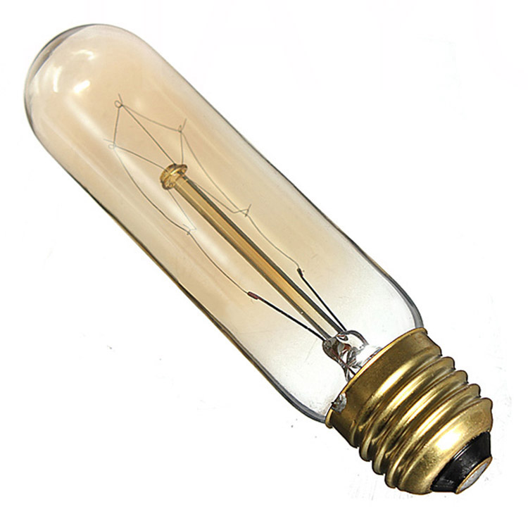 10pcs t10 vintage edison bulb e27 40w 110v/220v retro incandescent light bulb for living room bedroom bar christmas