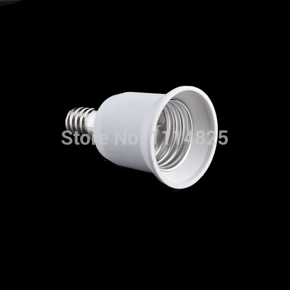 5pcs e14 to e27 light lamp bulb adapter converter splitter whole