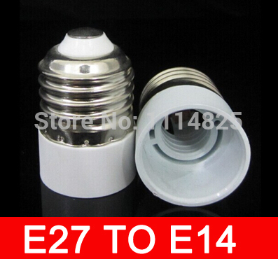 5pcs e27 to 2 e14 light lamp bulb adapter converter splitter whole