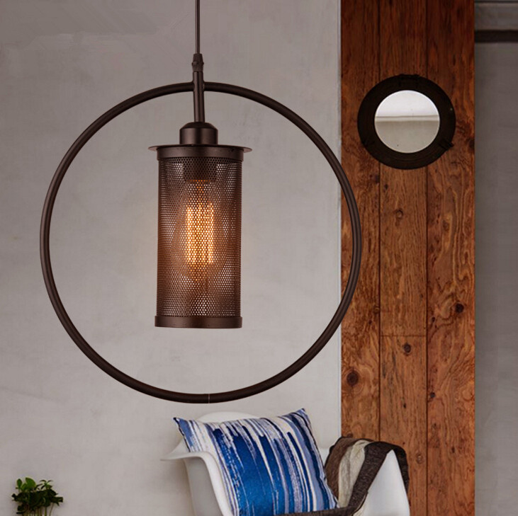 american industry retro iron personality decorative pendant light loft bar restaurant cafe simple pendant lamp