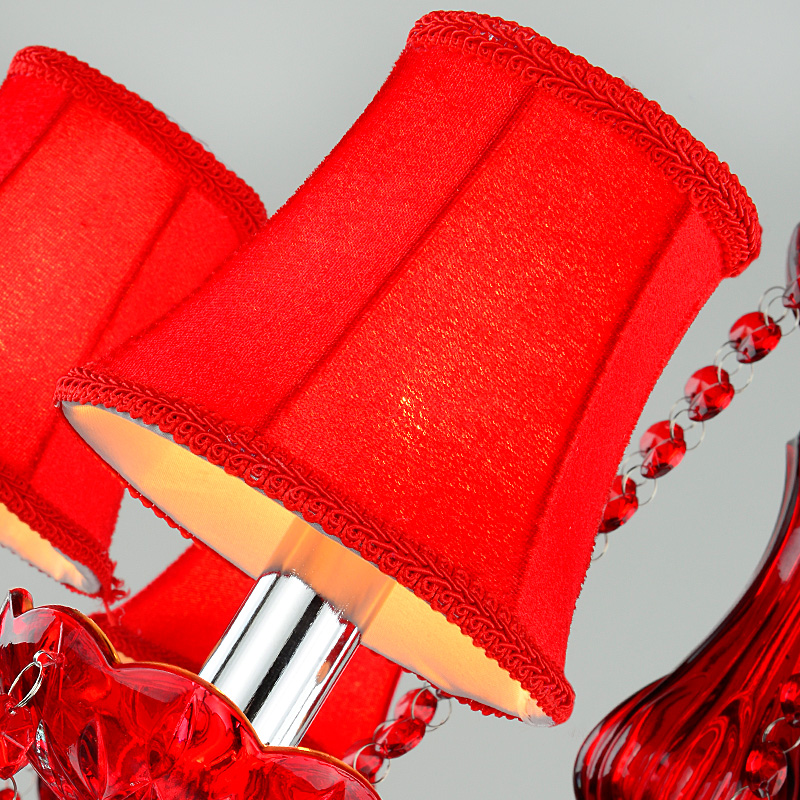 crystal chandeliers lamp shades red crystal chandelier lighting fixtures light luster lamparas de cristal for dining room