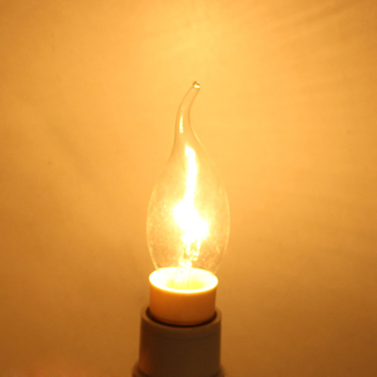 e14 incandescent bulb 40w ac 110v/220v globe retro candle light bulb for living room bedroom