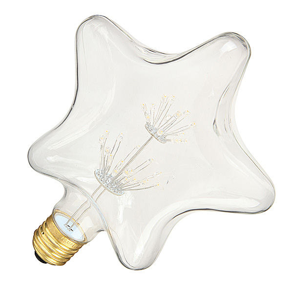 e27 2w incandescent bulb star ac 110v / 220v decoration bulb for party christmas party decoration