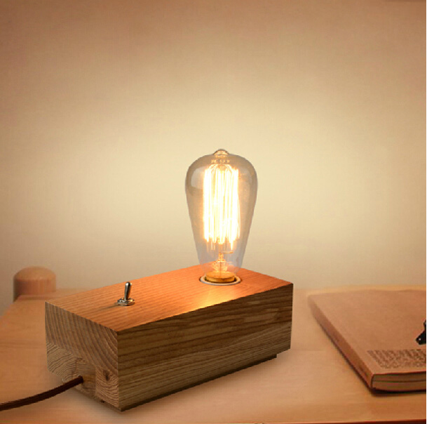 edison vintage table lamp europe style personalized reading lamp desk lamp ac 110v-240v vintage lighting