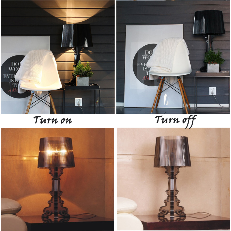 led desk lamp lustre modern table lamp reading study light bedroom bedside lights acrylic lampshade home lighting design lamps