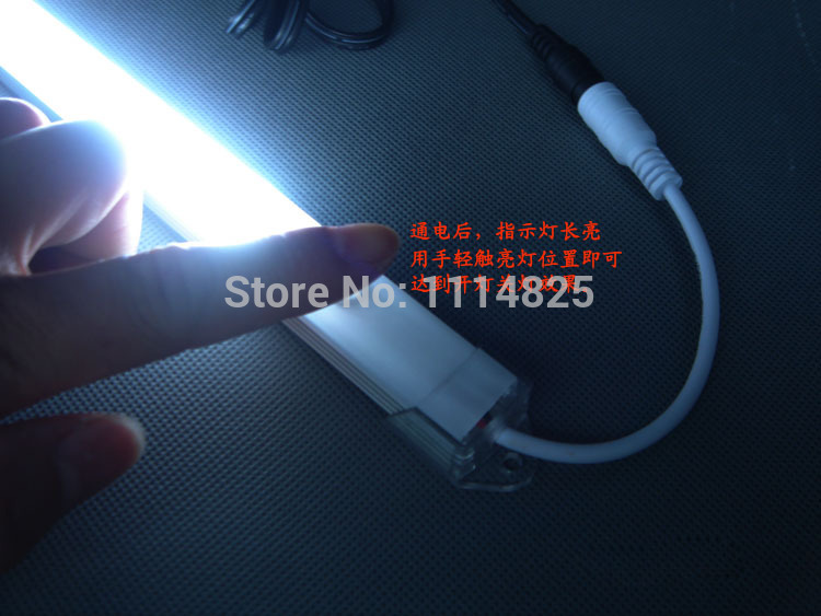 led strip lihgt warm white/pure white 50cm human infrared sensor light led rigid strip cabinet bar light mueble bar 12v