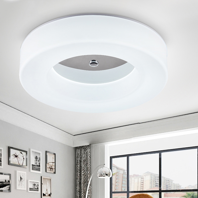 modern luster bedroom ceiling lamp round hallway fixtures contemporary design lighting luxury aisle metals acrylic pendant light
