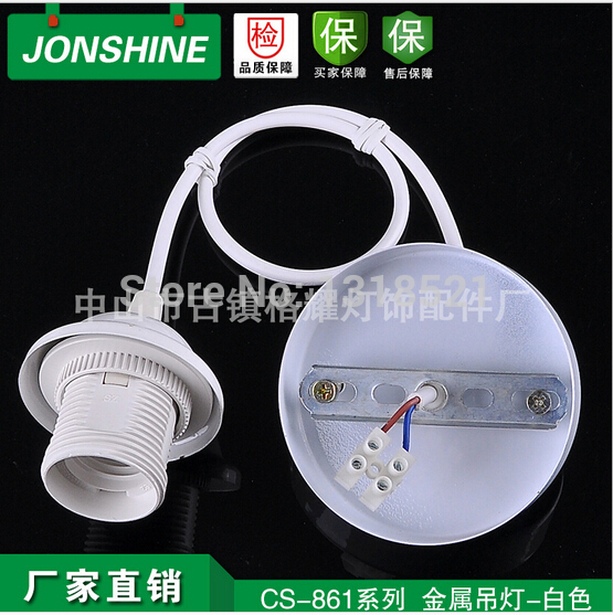 new vintage pendant light holder with switch ac 90-260v e27 pendant lamp holder wire+ceiling base
