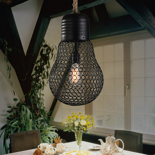 northern europe originality personality iron chandelier bar bedroom cafe restaurant retro net chandelier