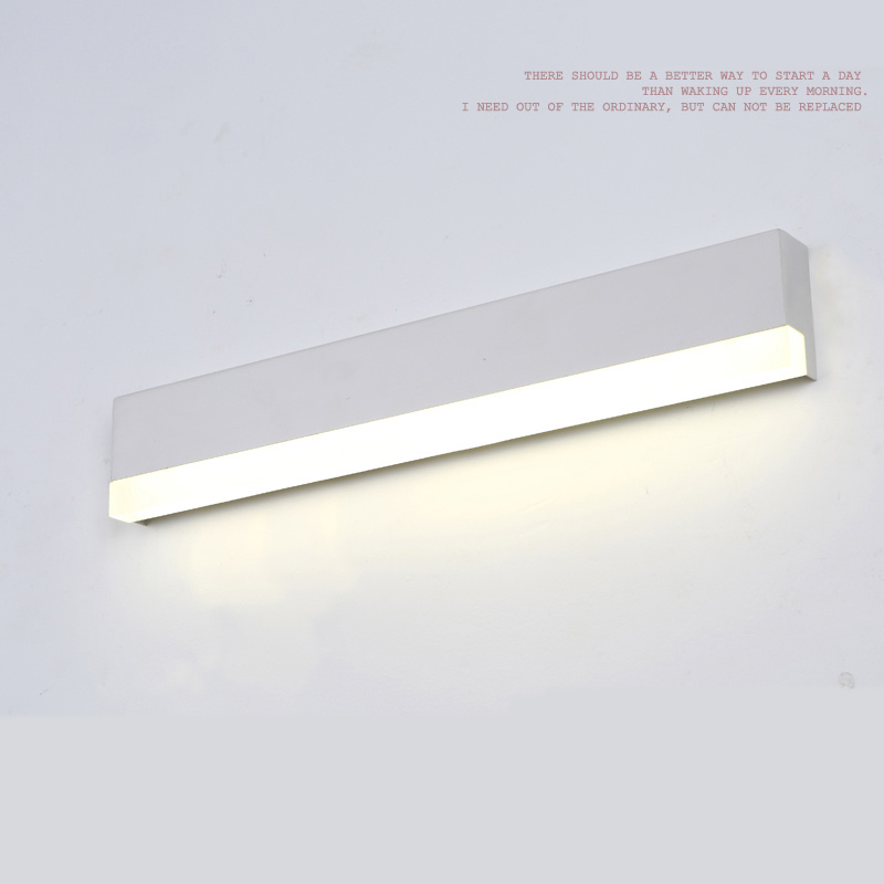 white led mirror lamp brief bedroom 10w wall lights for home lighting fixtures living light modern bathroom wall mount lamp