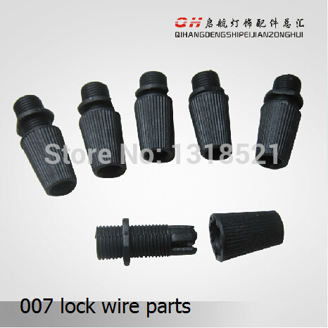 wire lock (100pcs/lot ) mixed batch plastic cable strain relief wire clamp cable grip wire clip