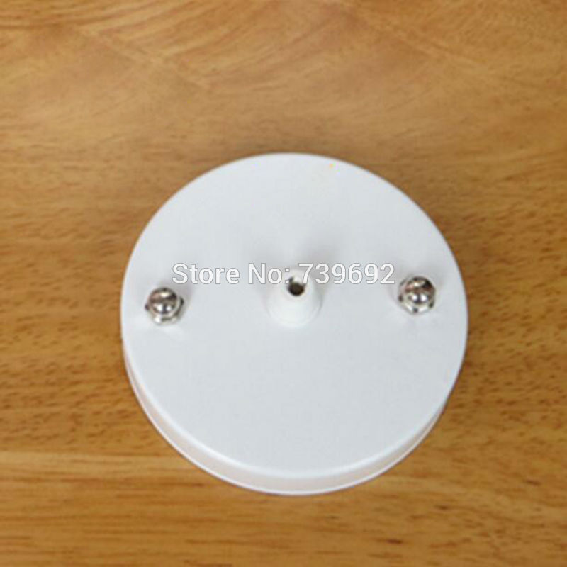 10pcs/lot dia.95mm diy lighting lamps plate pendant light disk ceiling box kit with screw wholeset ceiling base