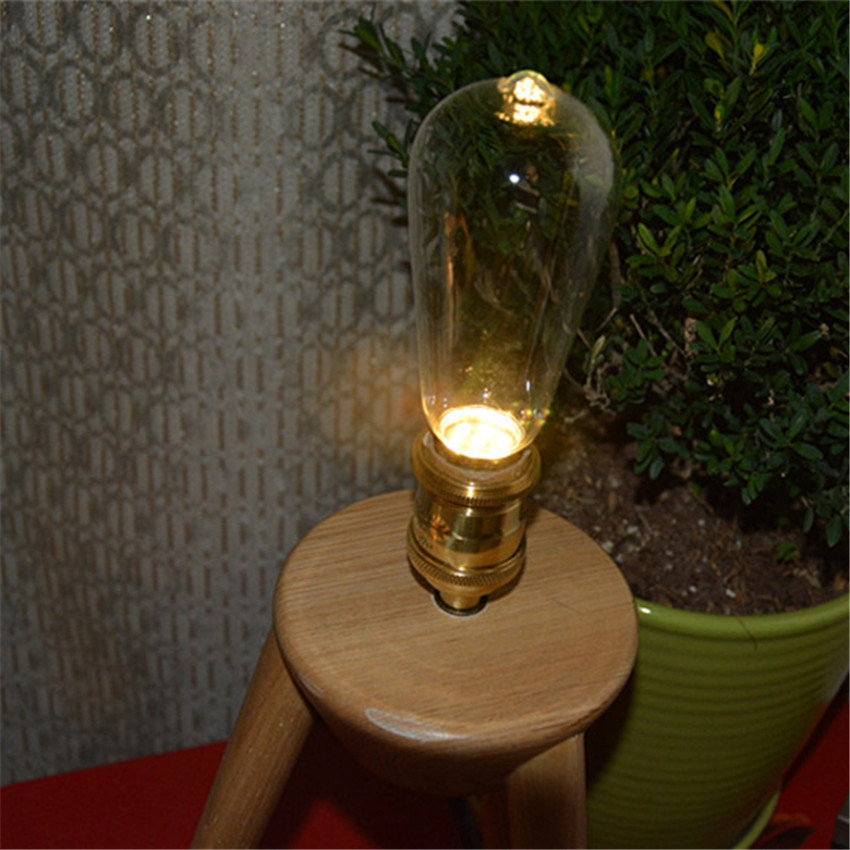 10pcs/lot e27 3w 110v/220v incandescent vintage light led incandescent bulb edison bulbs lamp fixtures decorative filament bulbs