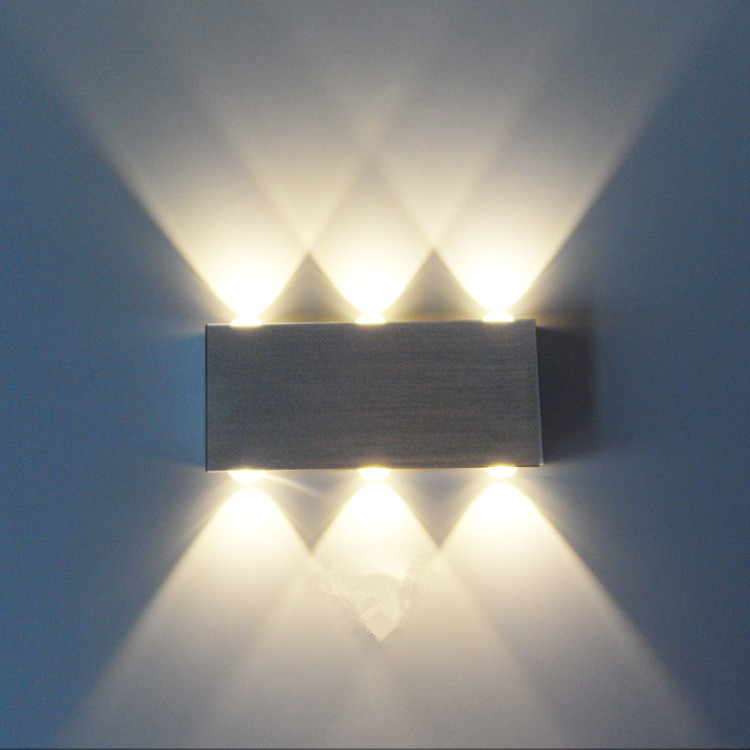 24w warm white led bedroom modern square hallway wall lamp hundred percent credibility ac85-265v