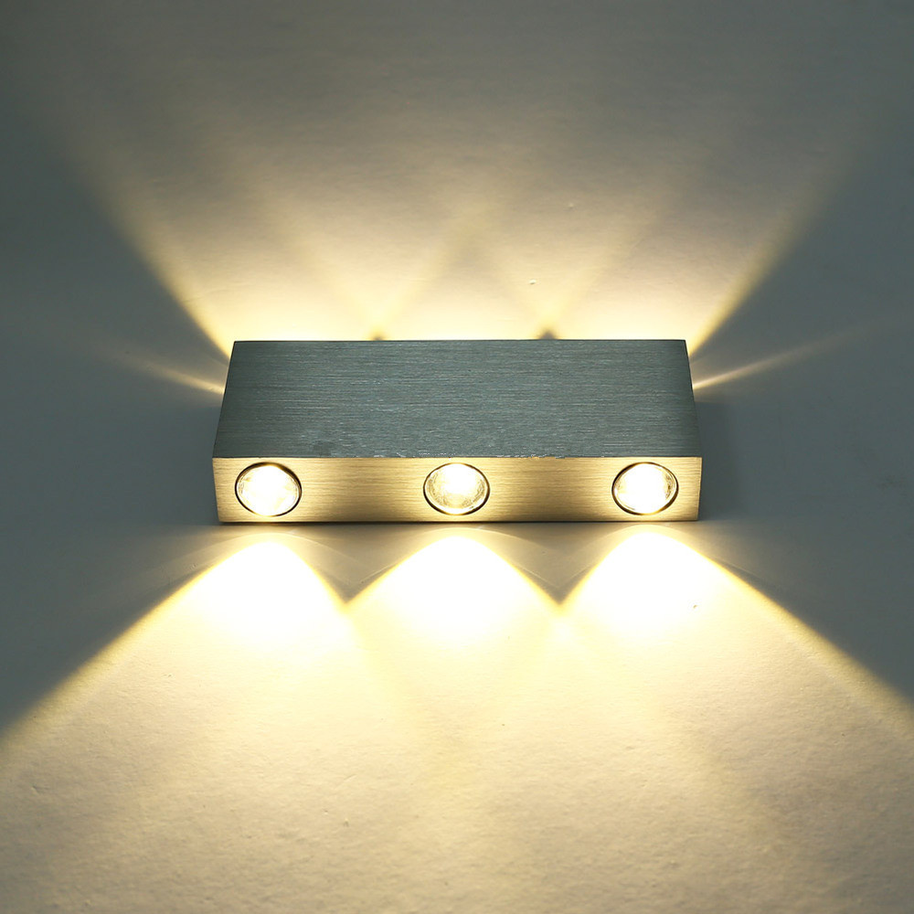24w warm white led bedroom modern square hallway wall lamp hundred percent credibility ac85-265v