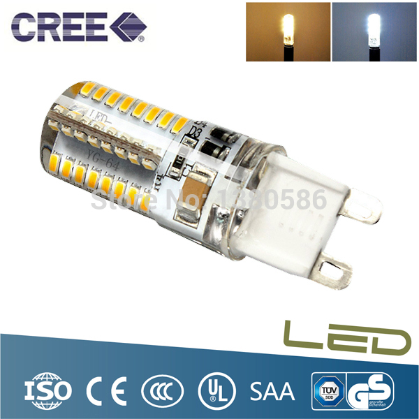 2pcs/lot selling new g9 3014smd led lamp 220v 4w led corn bulb light warm white/white
