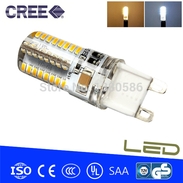 2pcs/lot selling new g9 3014smd led lamp 220v 4w led corn bulb light warm white/white