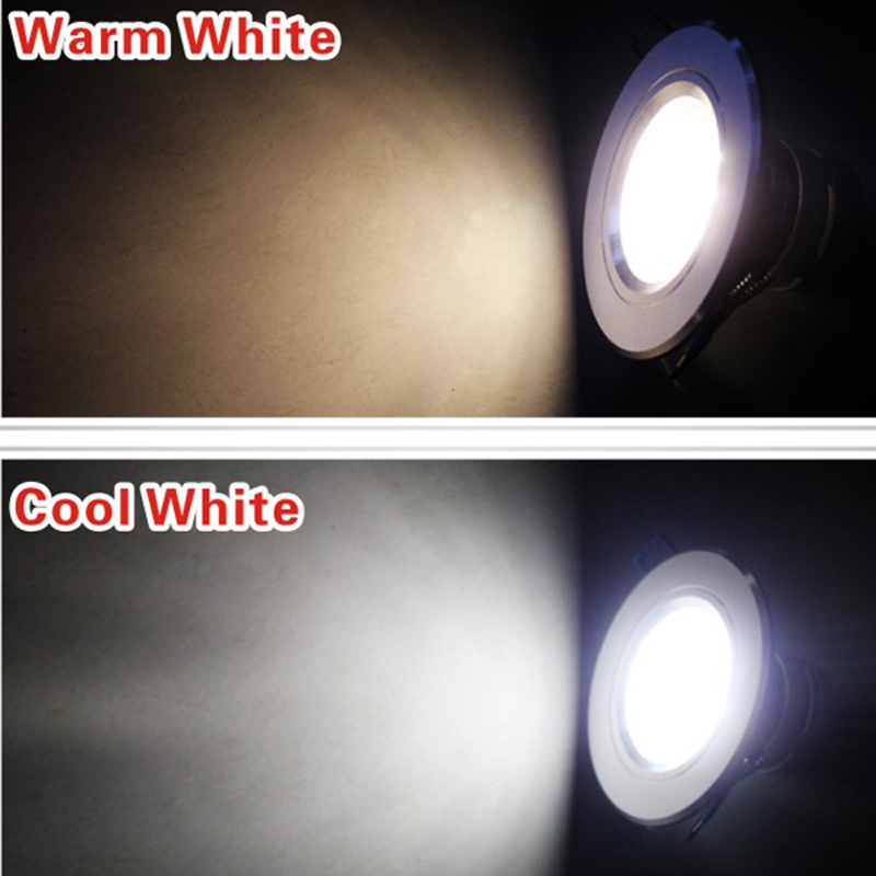 4pcs/lot led downlight 4w 220v ceiling recessed downlight bulb lamp cool/warm white