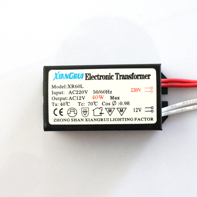 ac 12v 60w power supply driver electronic transformer for led halogen lights