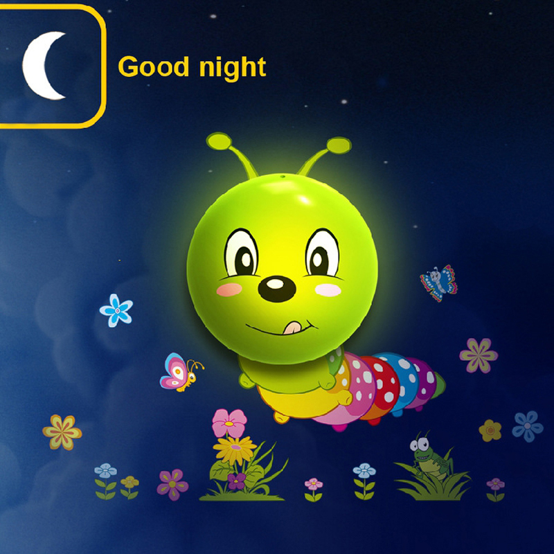 caterpillar night light lamps for children gift baby toy tortoise suitable for living room bedroom baby room