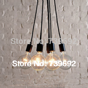 classical big dragon bulb e27*40w antique bulb pendant light black&white pendant light/vintage pendant light/bar lamps