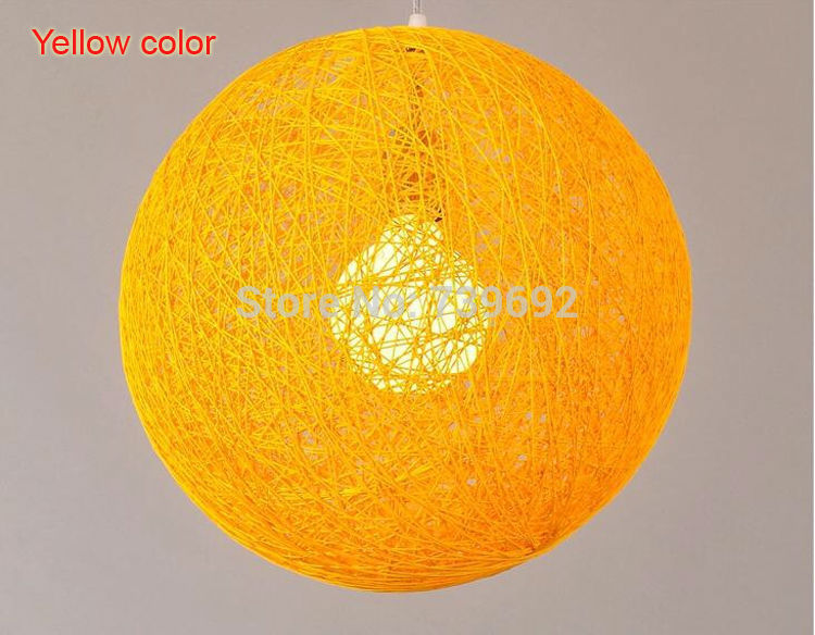 dia.30/35/40/45cm round holand italy designer random light 8 colors ball pendent lamp modern suspension pendant lamp