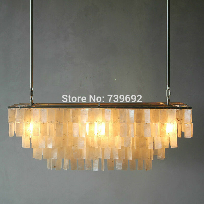 e14 bulb american brief style mica droplight fresh restaurant droplight/animal mica shell pendant light for bedroom