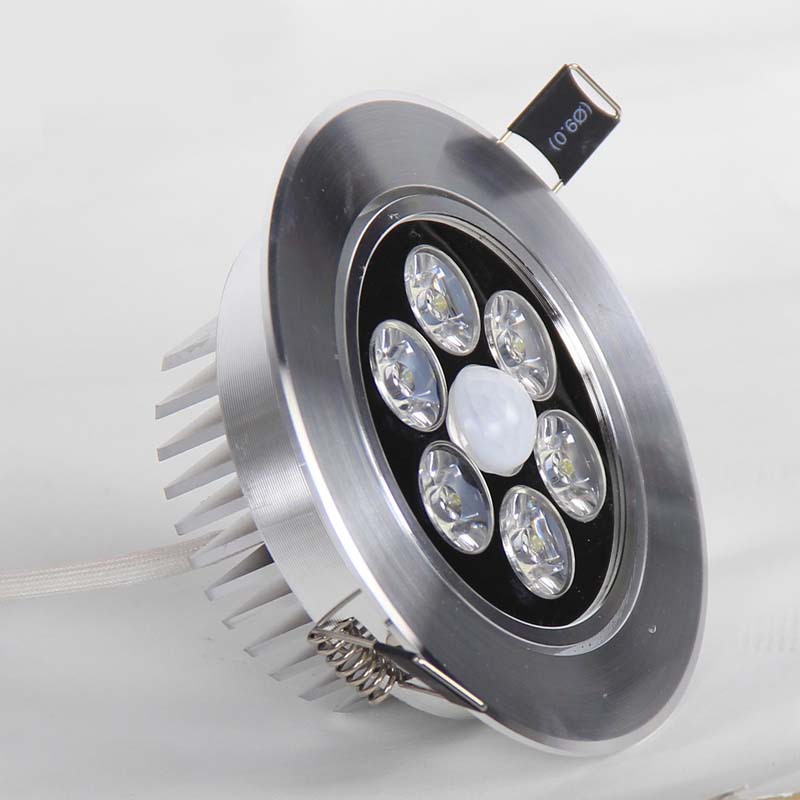 led motion sensor ceiling light uses bathroom hallway aluminum material ceiling light fixture lamp