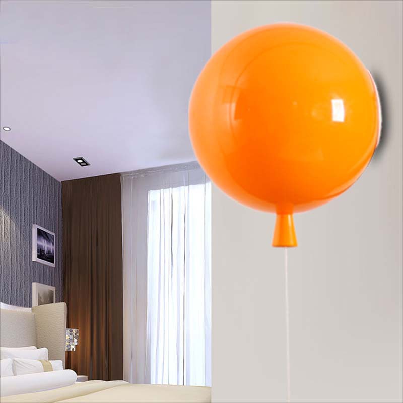 modern designer ceiling lights color ball lamp for kids room ceiling fixture light living room