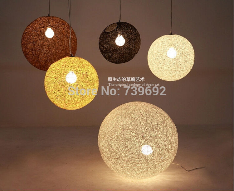 round holand moooi random light 8 colors ball pendent lamp modern suspension pendant lamp dia 15/20/25cm manual pendent lights
