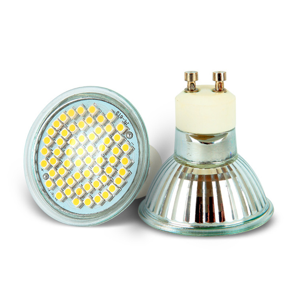 silicone g10 led lamps 220v 4w spot light lamp warm white bulb energy saving 60 smd chip bed lamp cup glass lid