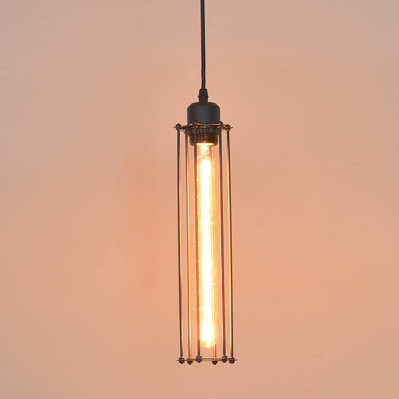 single lampshade rustic antique retro black mini metal pendant lihgts lighting fashion vintage pendant light bar loft lamps