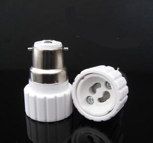 10 pcs b22 to gu10 adapter pc material fireproof material socket adapter
