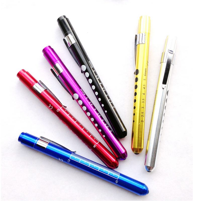 brand new and super mini medical surgical nurse physician pocket reusable pen emergency light penlight torch