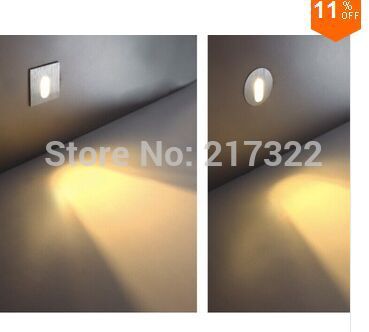 1w lled holding-down led lamp ladder led stairs light/led wall light 2years warranty 120-130lm