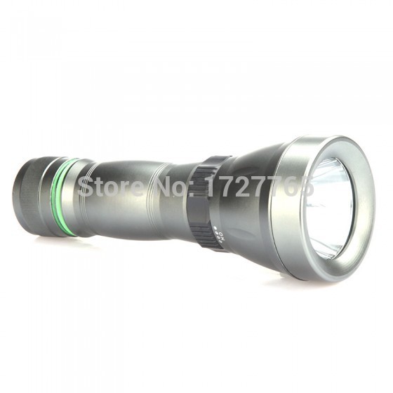 2000 lm diving flashlight ultra bright t6 led underwater hunting scuba diving light