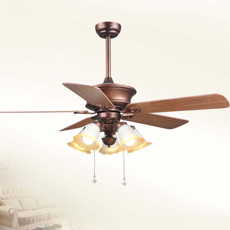 52 inch original designer led fan lighting ceiling fans lights with kids bedroom quite art decorative living room /foyer el
