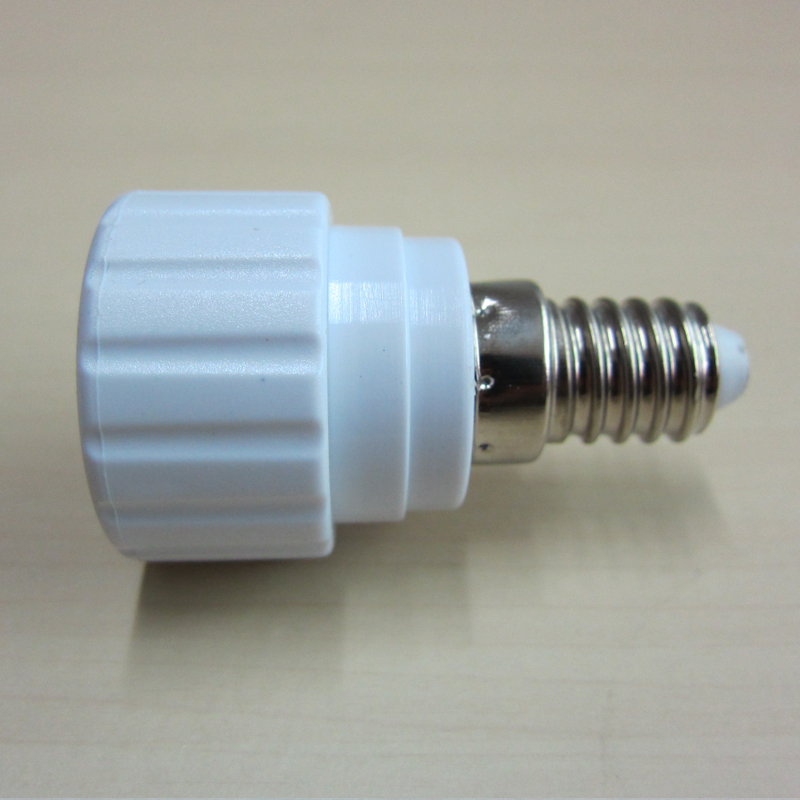 60pcs e14-gu10 lamp holder converters, e14 to gu10 lamp adapterled extend base light bulb lamp socket adapter,