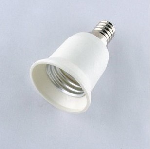 flame retardant materials turn e14-e27 conversion head turn the small screw screw lamp holder e14 - e27 - conversion