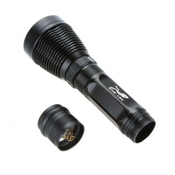 high power 6000 lumens xm-l t6 8-mode waterproof up to 150 meters led dive lamp diving flashlight