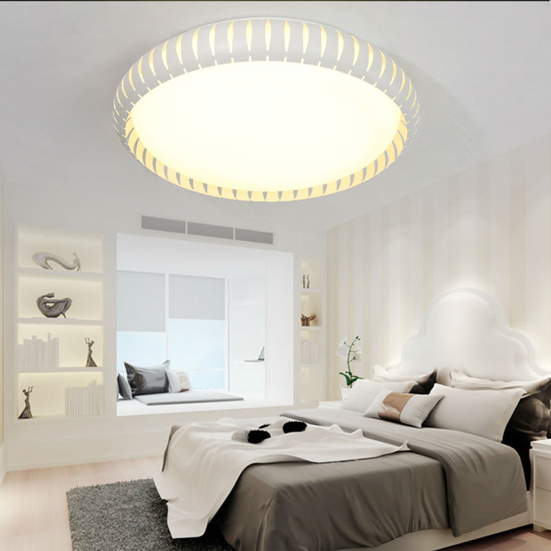 modern ceiling lamp with led lights sources iron acrylic lamp shades for living room bedroom led lights