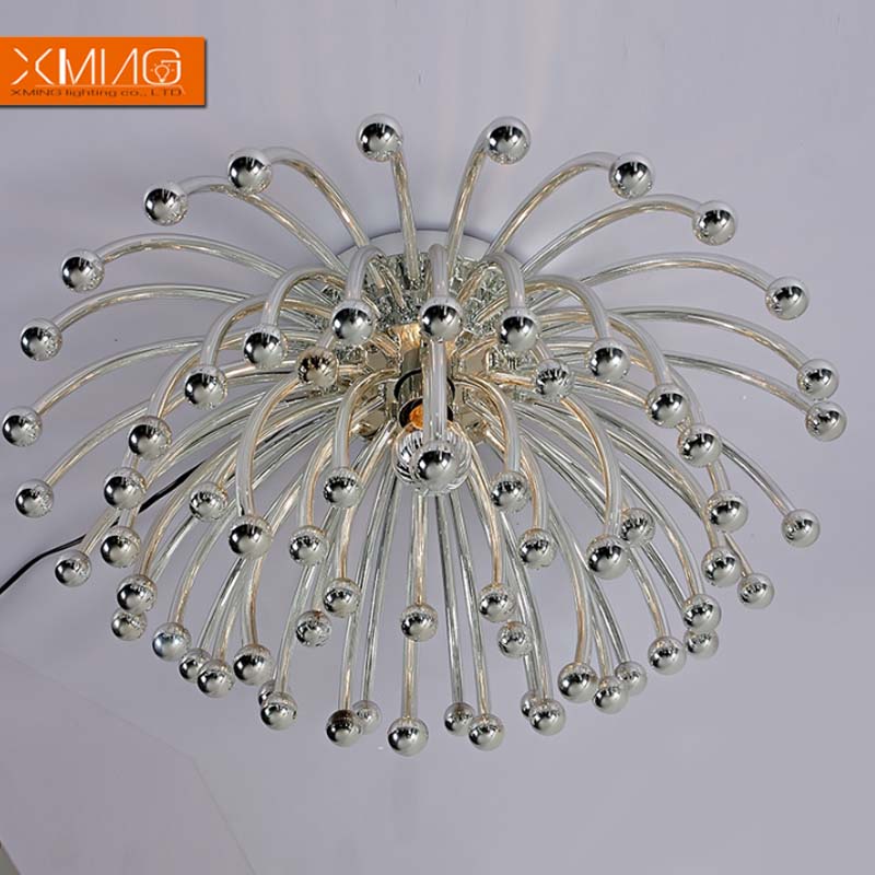 modern ceiling light with iron material for living room e27 lamp holder dining room deco designer lamp ceiling lights