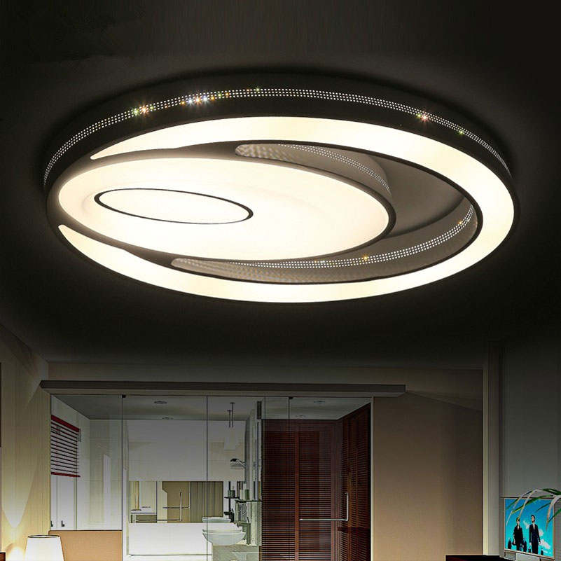 modern minimalist oval led ceiling light,living room bedroom balcony child room lighting,66*40cm 36w high power household led