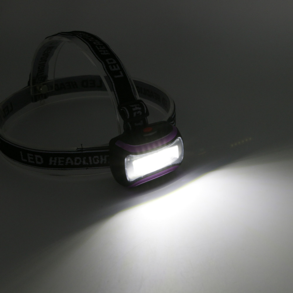 new arrival mini 3 modes waterproof led headlight outdoor headlamp torch light lamp lanterna with headband use aaa battery