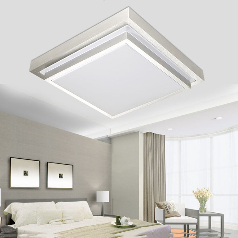 square led ceiling lamps acrylic aluminum ceiling lights 110v 220v 12w led lights for bedroom kitchen foyer balcony living room