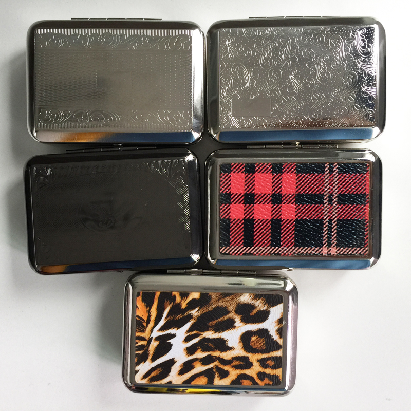 unique design 2015 cigarette cigar tobacco case pocket holder box vogue elegant cigarettes case