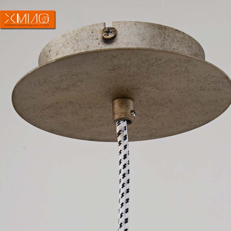 vintage pendant light fixtures metal industrial hanging lamp for living dining room bar light decoration e27 rustic lighting